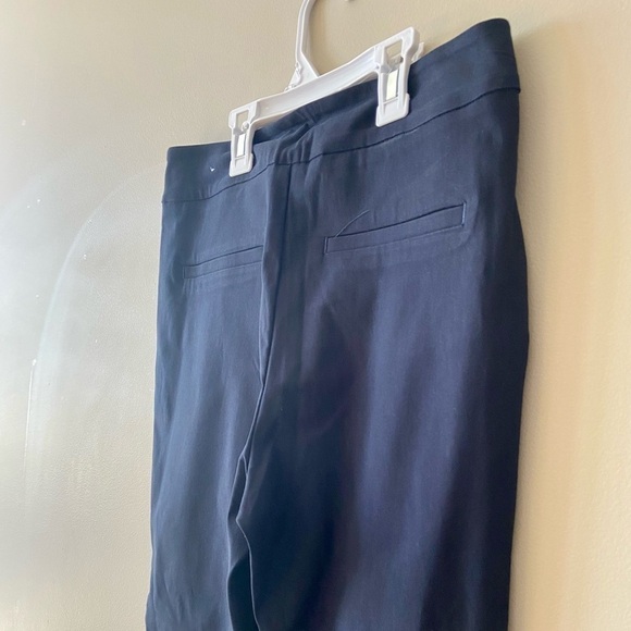 Camber & Grace by RW&Co Solid High Rise City Legging Pant Size Medium Navy Blue - Picture 5 of 10